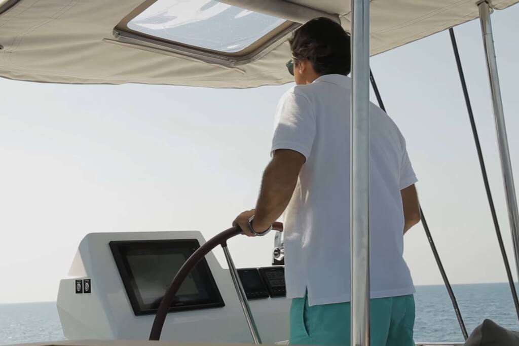 Your captain is at the helm and ready to take you where you want to go.