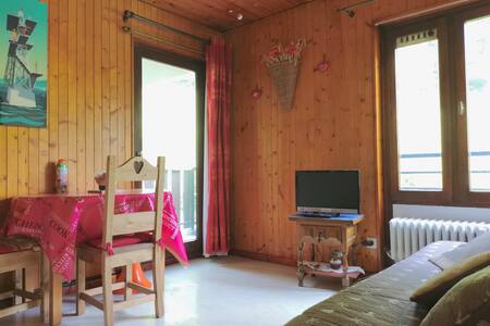 Studio La Clusaz Idéalement placé