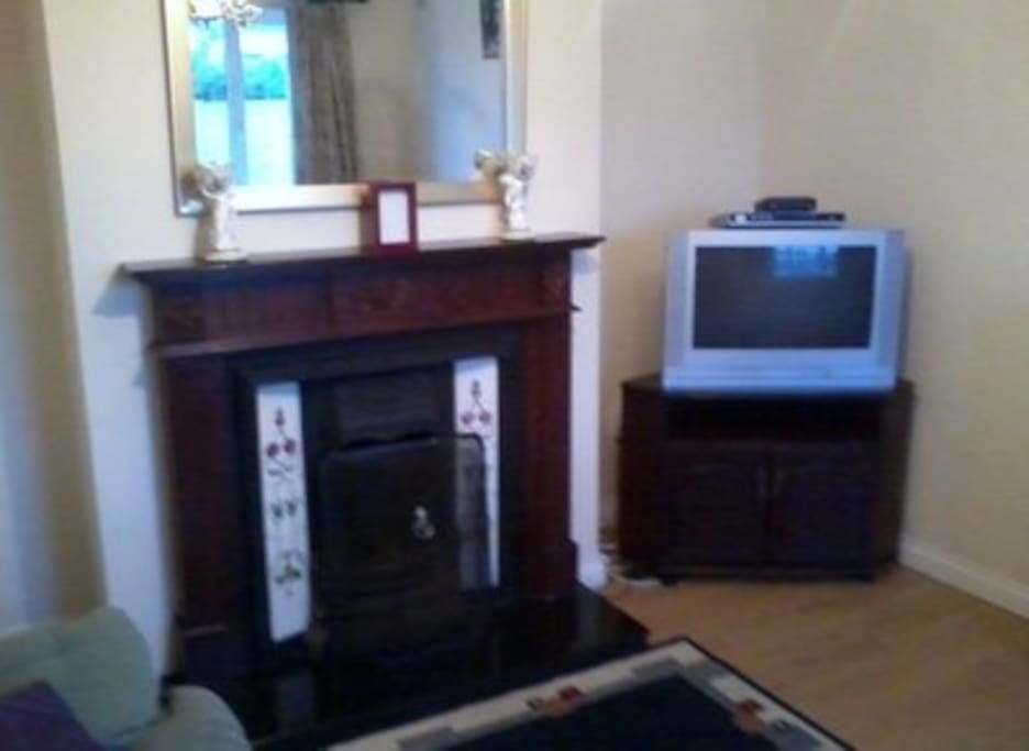 Comfortable TV and living room to put your feet up