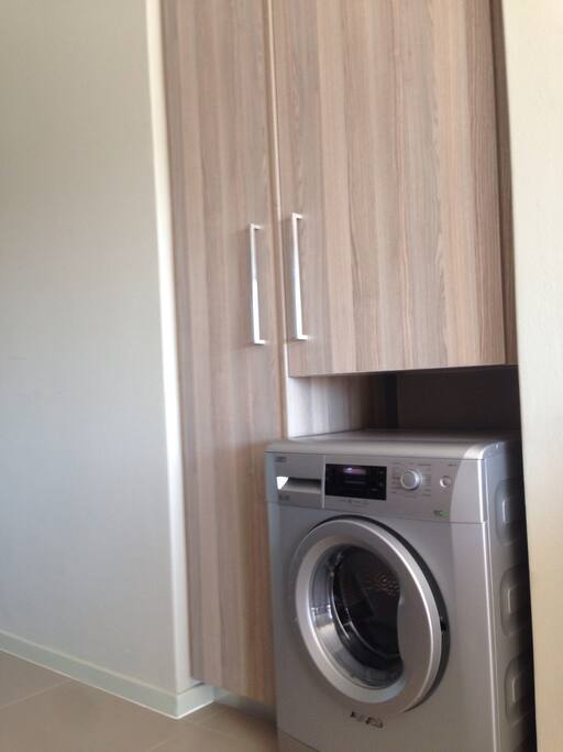 Washing machine (there is also a dryer)