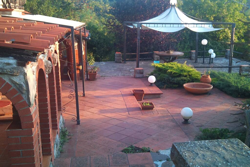 Terrasse untere Wohnung