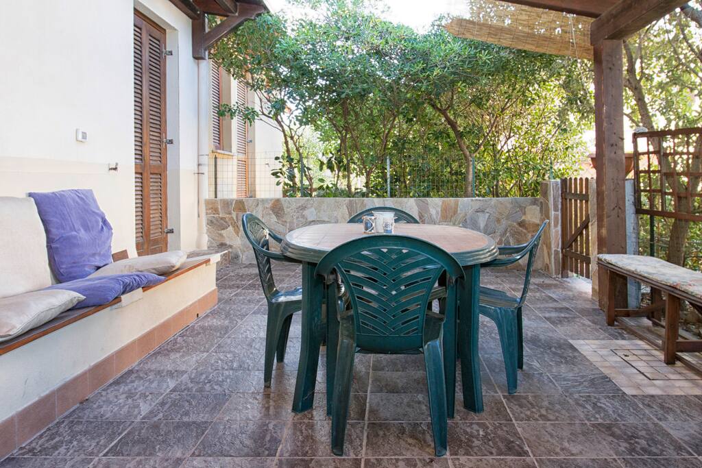 Veranda attrezzata