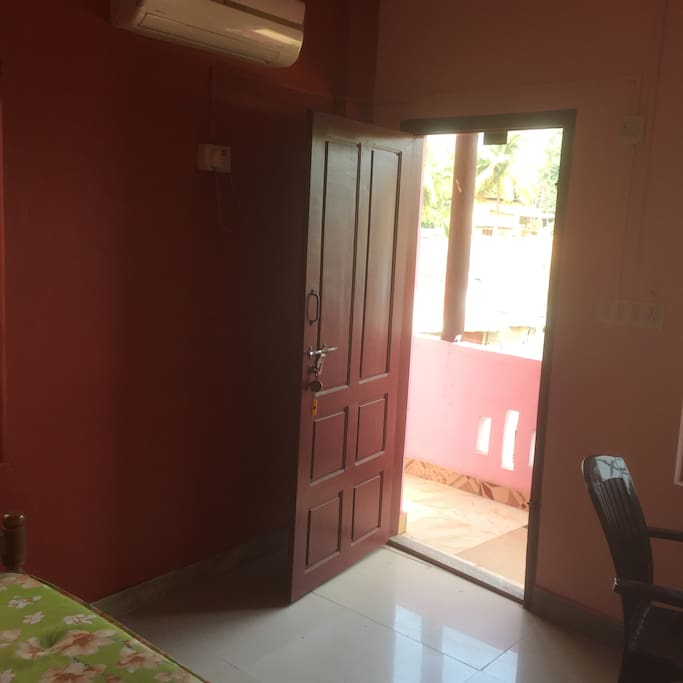A view of the room