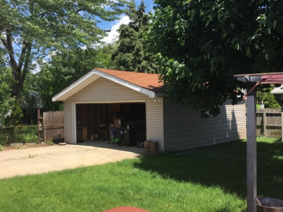 The garage