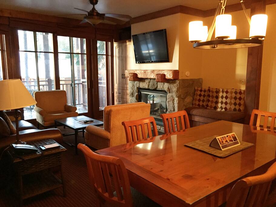 Living and dining room
