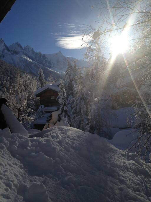 Vue sur la chaîne