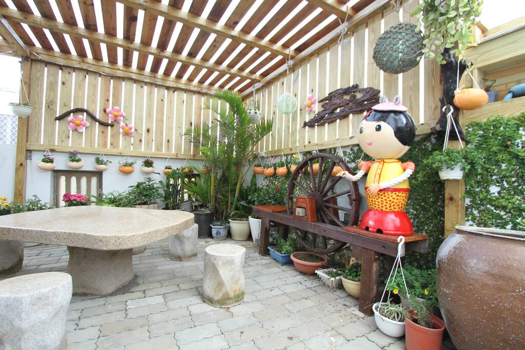 民宿主人DIY舒適空間