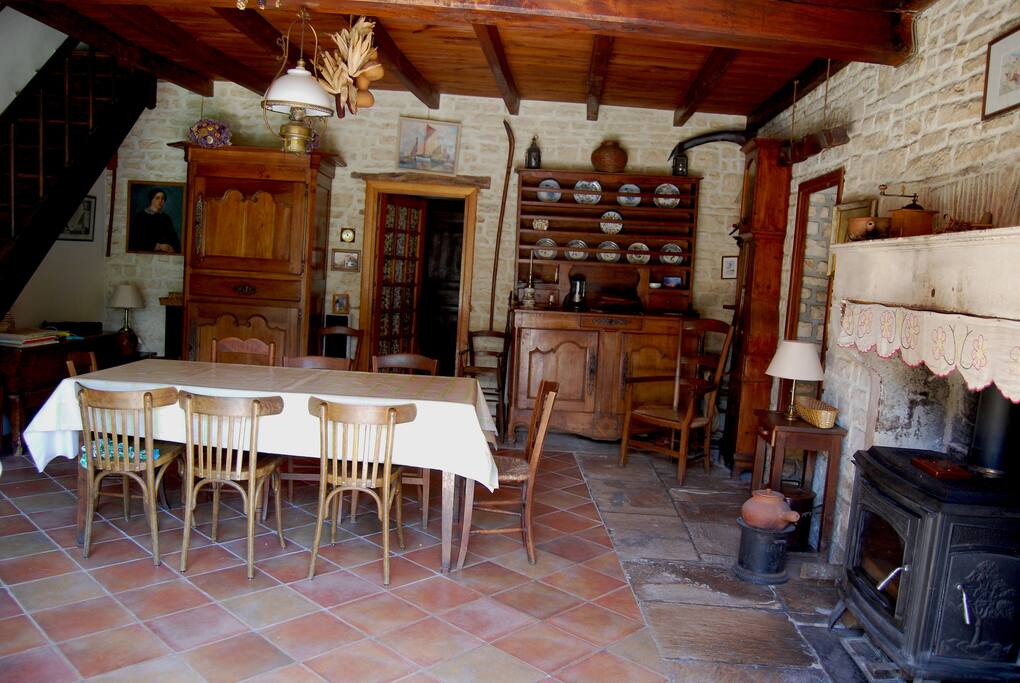 le salon/salle à manger