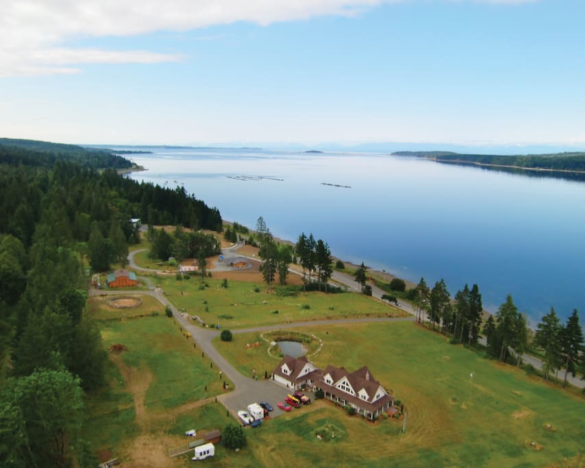 Aerial view of Two Eagles