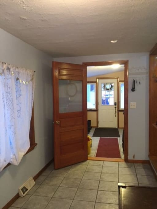 Mudroom entry