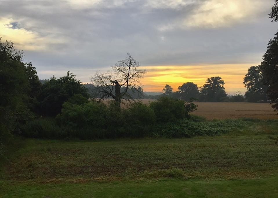 Sonnenaufgang in Groß Gischow