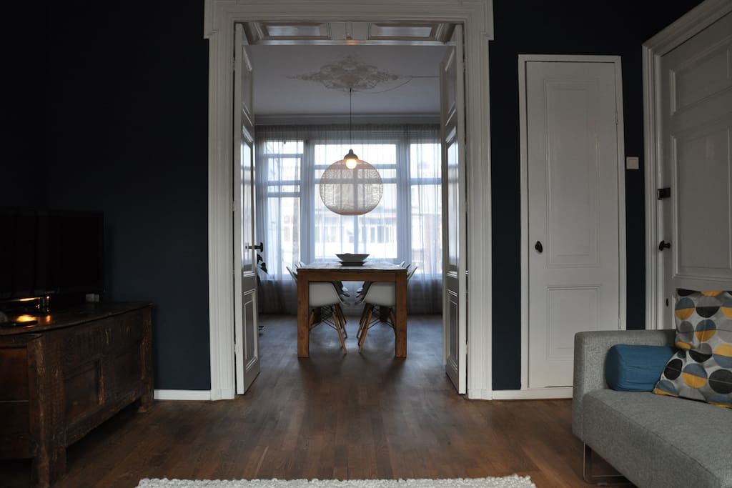 view to the dining room