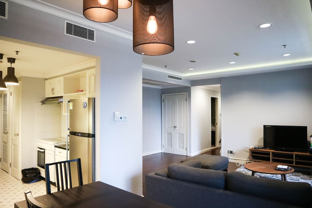 Living Room and Kitchen