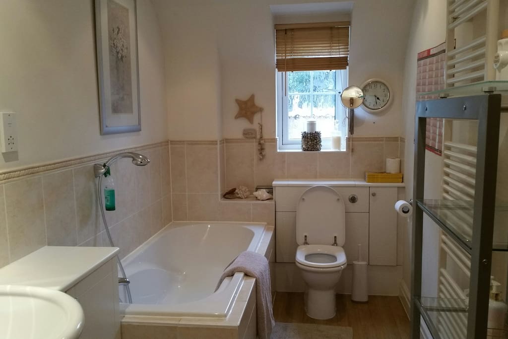 Bathroom which is shared by bedrooms 2 and 3.