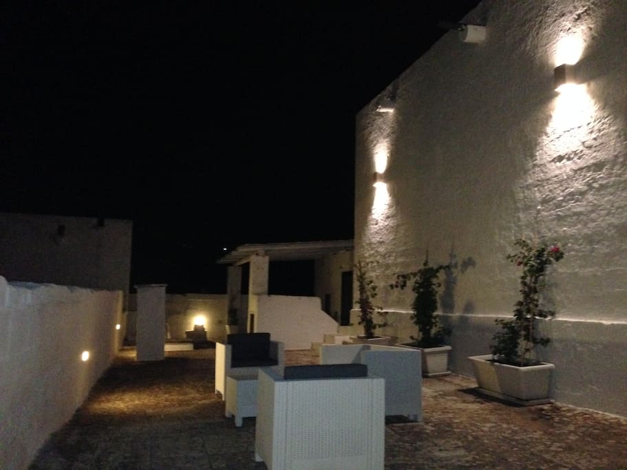 Il terrazzo privato