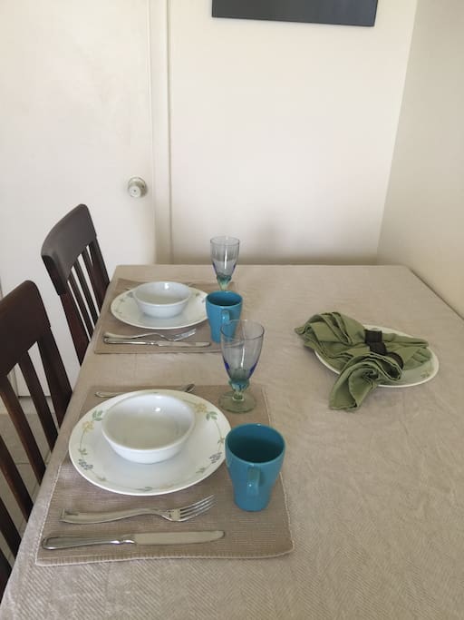 Room large enough with dining area