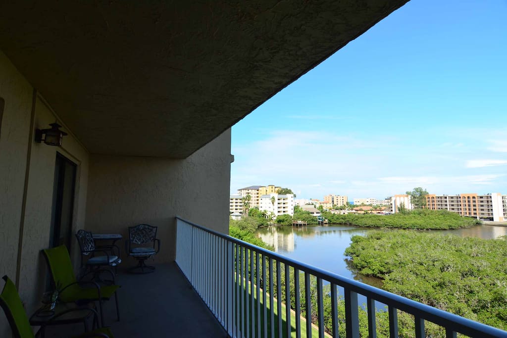 5th floor private balcony over looking beautiful intercoastal waters