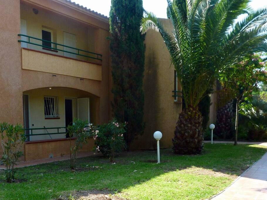 Affaccio camere su giardino interno