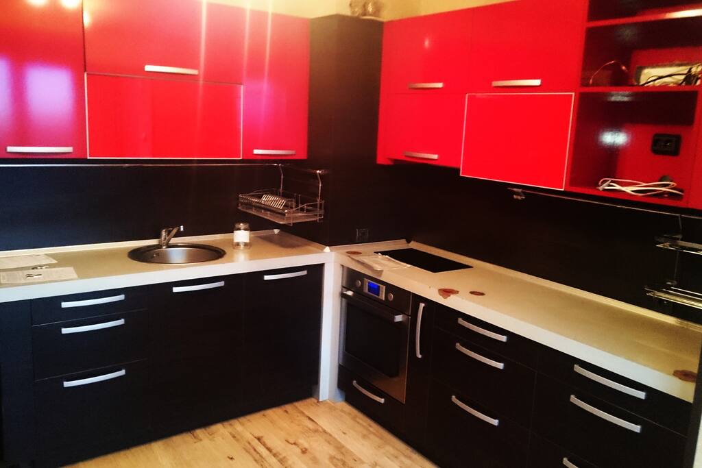 Spacious kitchen