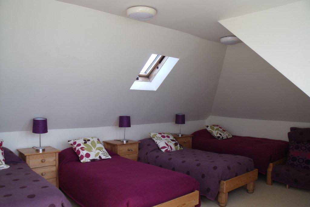 Dhomë papafingo me stil fjetore me pamje të mrekullueshme.