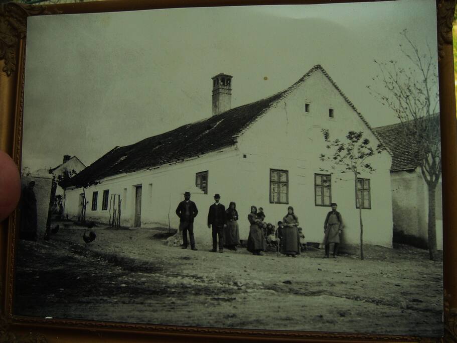 Ház előlről, 1900 körül