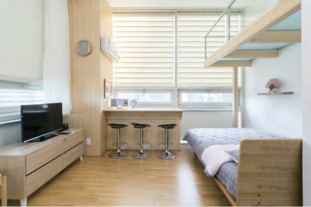 The living area
