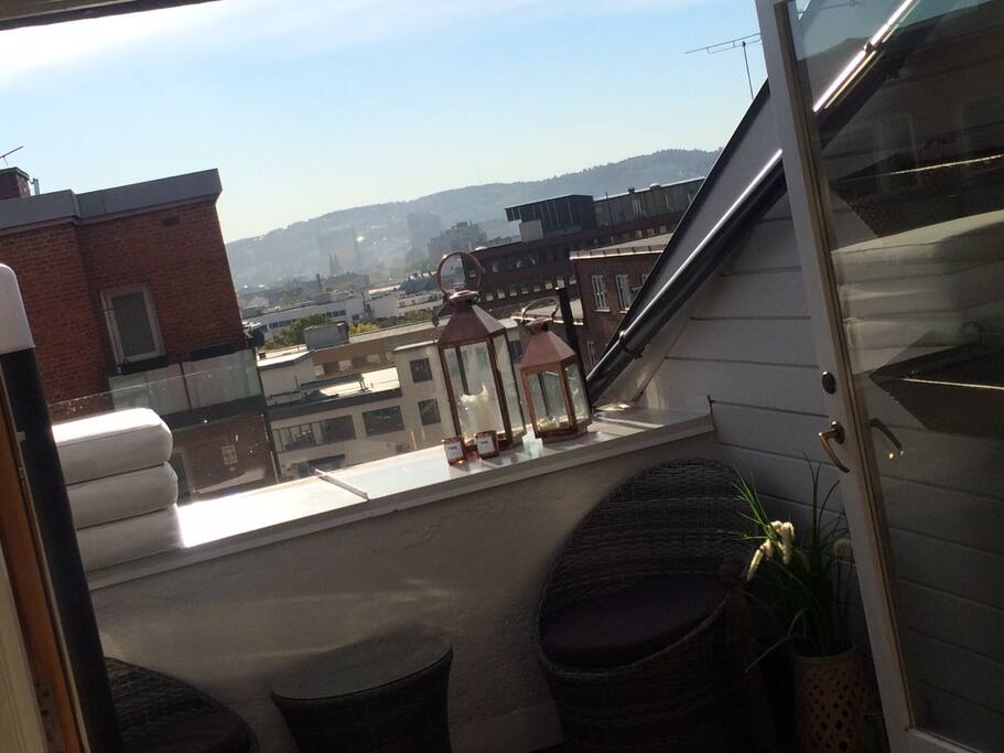 View from balcony