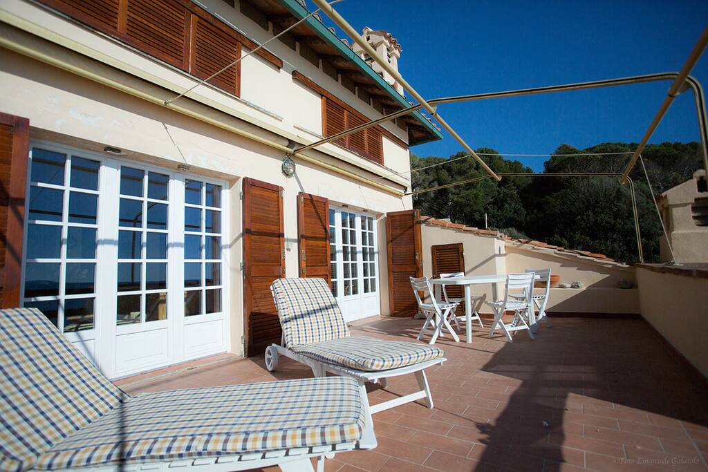 Terrace with stunning view