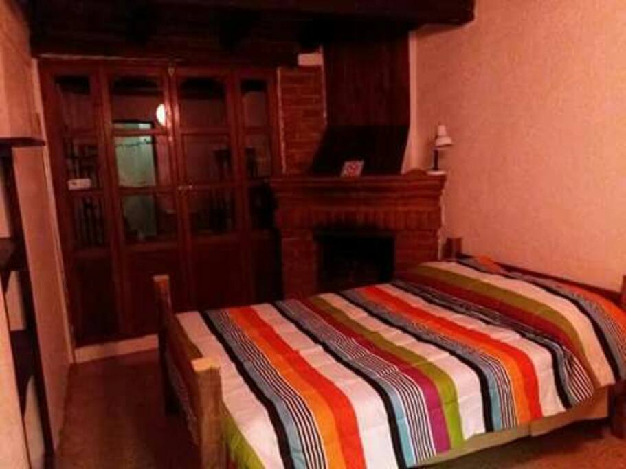 Terrace doors open up on balcony.