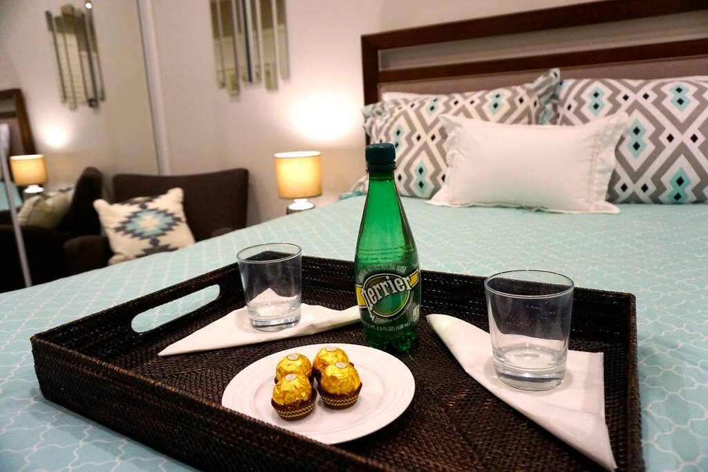 complimentary goodies
