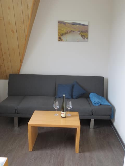 Popular Airbnb listing: Apartment MOSELGARTEN Im Winery1 with Mosel view in Bernkastel Wittlich