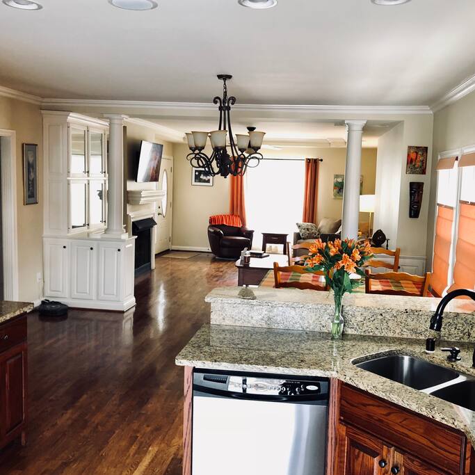Open first floor