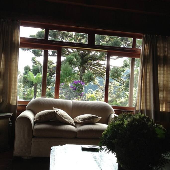 vista da janela da sala