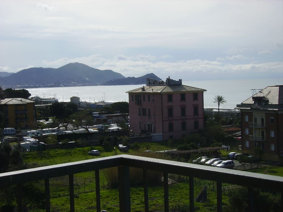 vista sulla penisola di sestri levante