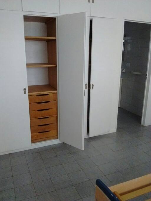 doble placard en dormitorio
