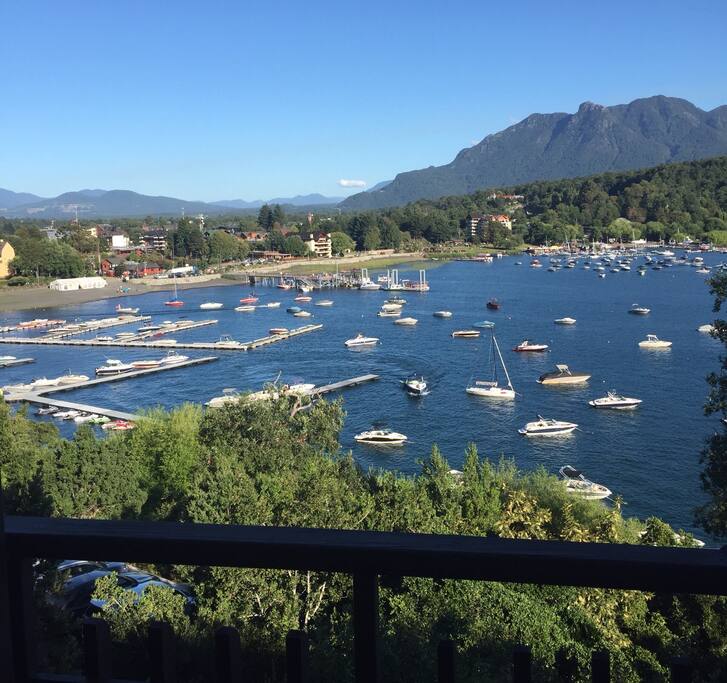 Vista a Pucón
