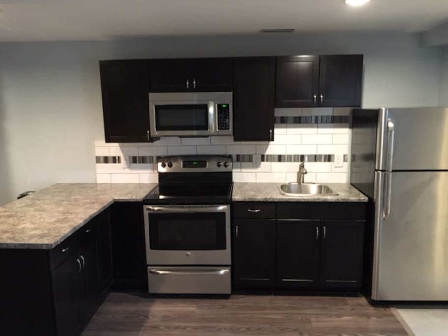Stainless steel appliances
