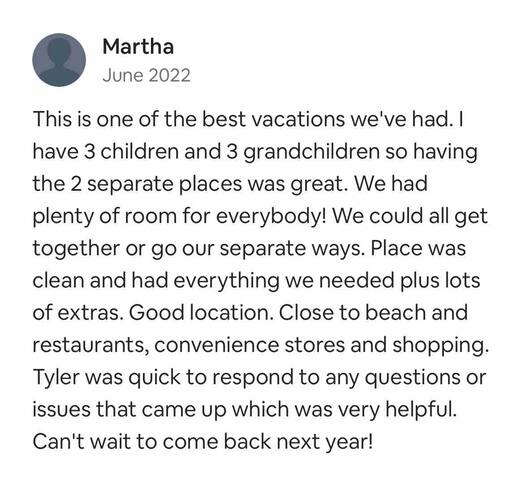 Private beach; firepit, outdoor shower, 2 kitchens gallery image 4