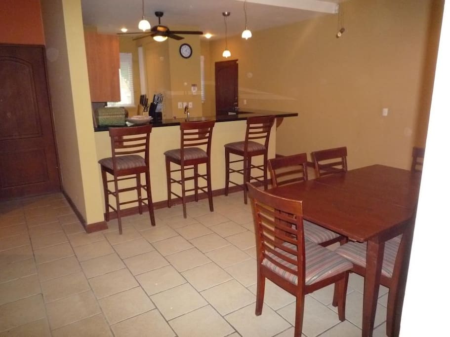 Dining area and bar