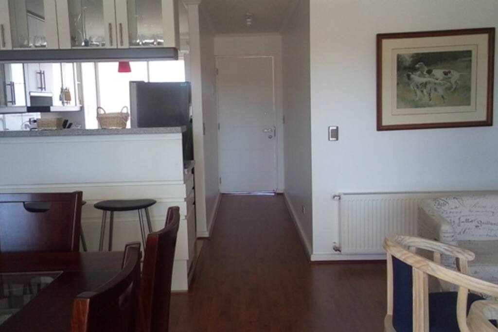 Agradable departamento, nuevo, cómodo y equipado.
