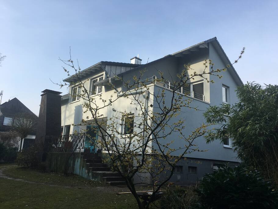 Größere Gartenansicht