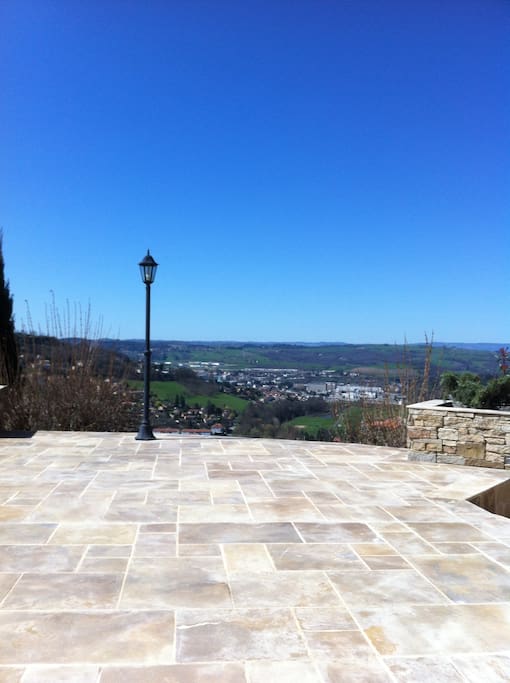 vue de la terrasse
