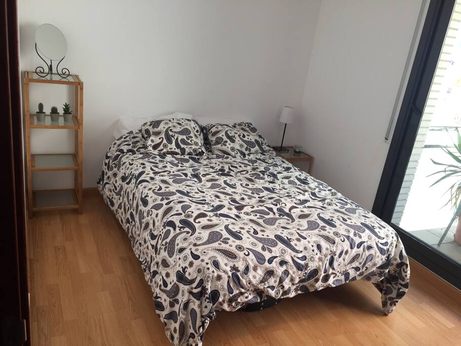 Bright modern bedroom