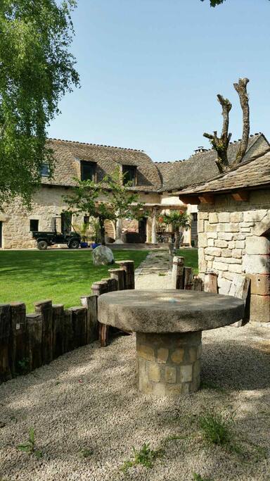 Coté jardin
