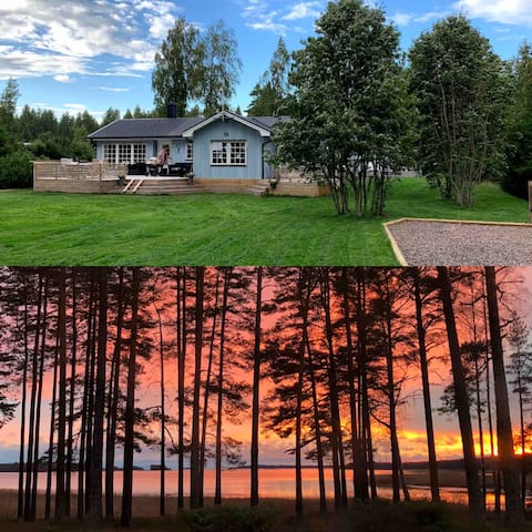 House by the lake / House by Lake Vänern