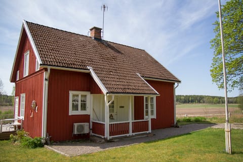 Ranger's cottage at Målilla Älgpark!