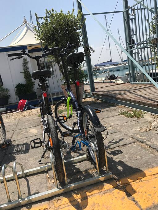 Bici a disposizione degli ospiti