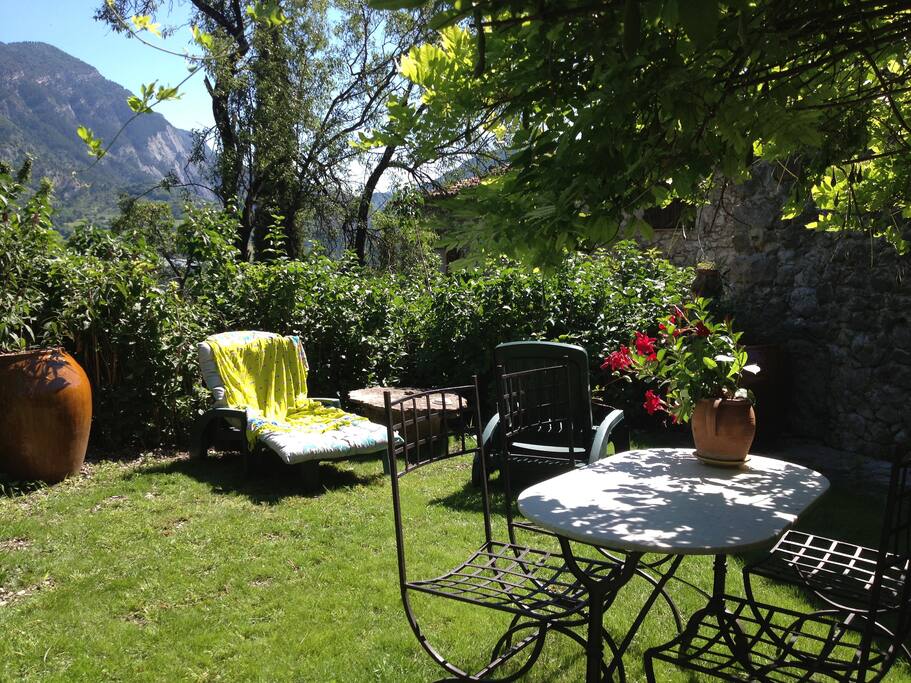 Petit coin jardin.