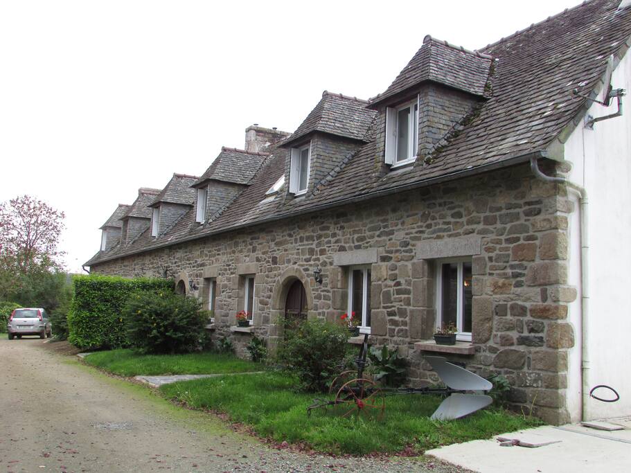 aspect extérieur du gîte