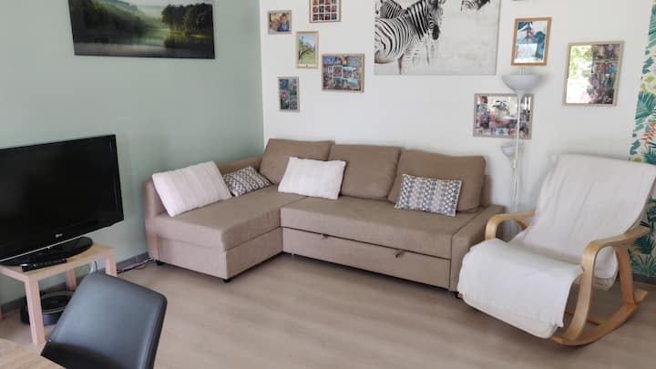 T3 65m², Grande Terrasse, Calme, Vue Montagne - La Motte-Servolex